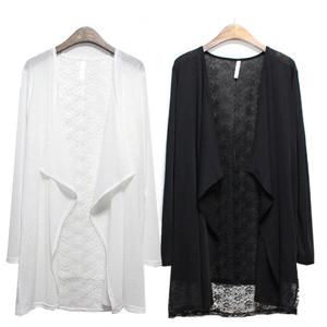 [해피통통] 빅사이즈 이중 쿨가디건 여성 정장용 여름자켓 아이스 쿨한 여름용 아우터 오피스 하객 여성의류