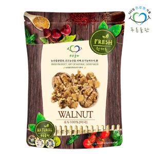 푸른들판 미국산 무염 호두 생호두 견과류 500g 반태 깐호두