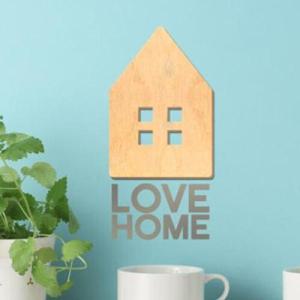 아트박스/디자인베이 [우드스티커]홈홈 (반제품) 입체우드 포인