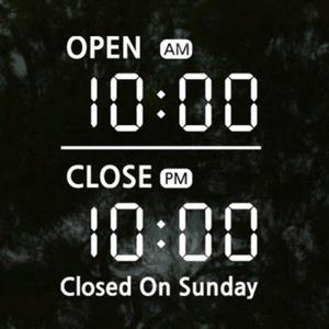 아트박스/꾸밈 pj083-심플디지털시계오픈앤클로즈_그래픽스티커