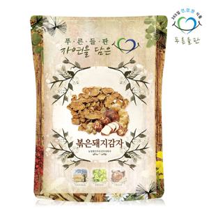 푸른들판  건조 볶은 돼지감자 500g 볶음 뚱단지 차