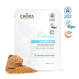 CHOBS(찹스) 유기농 에센스 콜라겐 마스크팩 25ml