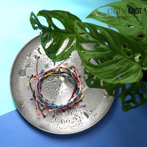 [KNOTXKNOT] 남녀 매듭 인연 방수 실발찌