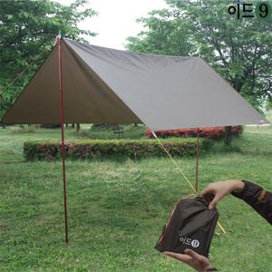 이드나인 옵저버 경량  립스탑미니타프 스킨275x264cm 캠핑