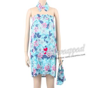 [러브어필]레이온 북유럽풍플라워 3종세트(6058SG)골프가운