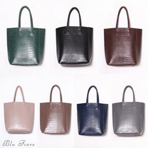 [블루피오레] 악어무늬 쇼퍼백 BFB007