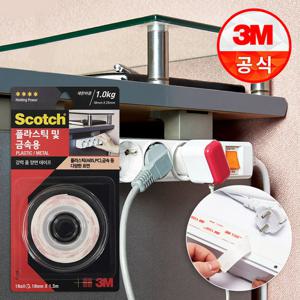 3M 스카치 강력 폼 양면테이프 플라스틱금속용 ST115(18mmx1.5m)