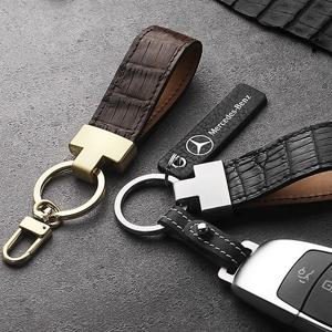 알피나 리얼 카이만 악어 가죽 자동차 키링 키홀더 열쇠고리