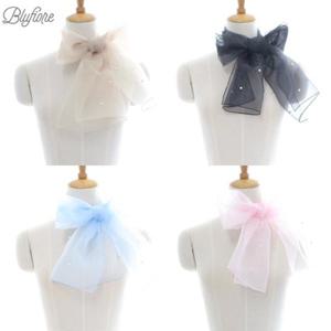 [블루피오레] 진주 빅 쉬폰 스카프 AF3471