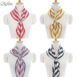 [블루피오레] 스트라이프 빅정사각 스카프 AF3484