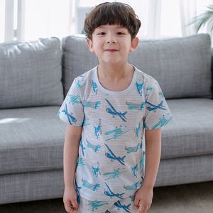 꼬마친구 에어플레인 5부쟈가드 아동내의 실내복
