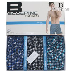 [블루핀]남성언더웨어 블루핀3매입트렁크_3402