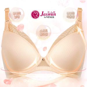 빅사이즈 풀컵 이중 메쉬 몰드 브라 jbr3031