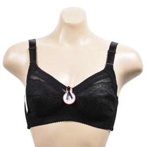 [미코디][BR1001/C컵]플라워망사 풀컵 노몰드 노와이어 C컵 브라