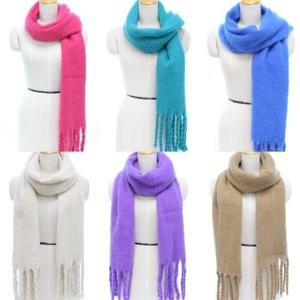 [블루피오레] 세리느 빅 무지 머플러 AF3549