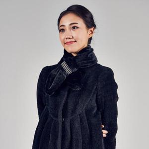 [블루피오레] 페이크퍼 큐빅 홀 머플러 BF1980