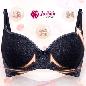 [비너스 자스민]실버펄 풀컵 몰드 브라 jbr1220