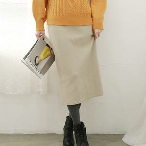 [웬디즈갤러리]지젤 니트 롱스커트 PSK010