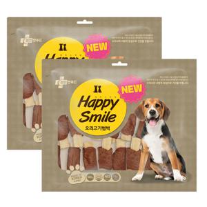 [엔터펫]하림 해피스마일 오리고기범벅 360g x 2개세트