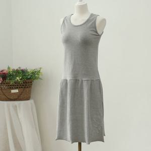 [웬디즈갤러리]피치 주름 레이어드 원피스 POP016