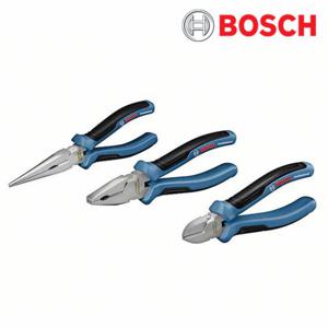 보쉬 전문가용 니퍼 롱노우즈 펜치 플라이어 세트 3pcs