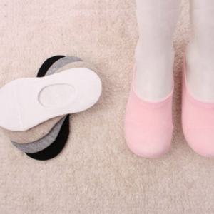 [키즈노리]D 무지페이크_5족 유아동 양말덧신