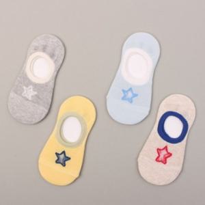 [키즈노리]F 모노별빛 시스루_5족 유아동 양말덧신
