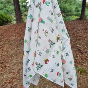 아트박스/빨래건조대 화분 아이보리 (손수건 스카프)