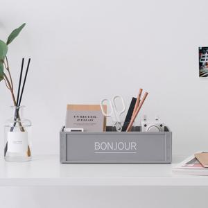 프랑코 레터링 바스켓 2호 화장품 정리대 정리함