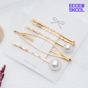 [엣지스쿨]퓨어 진주 헤어핀 5종세트_KH0271