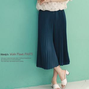 [웬디즈갤러리]르네 플리츠 와이드팬츠 RPT018