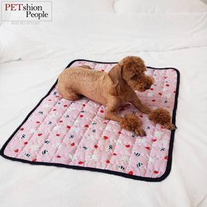 펫션피플 강아지인견쿨매트(핑크토끼)