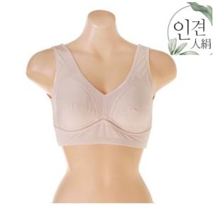 [인견브라] 인견 메쉬 스포츠 노와이어 홑겹 브라탑 2937
