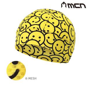MCN K메쉬 스컬캡 스마일리 자전거모자 이너캡