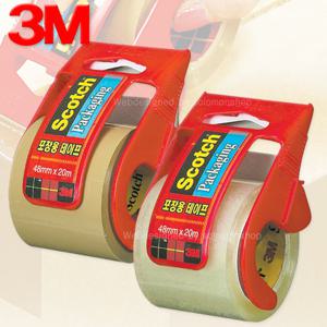 3M포장용테이프132D 커터기1개 48x20M/박스테이프/포장테이프/택배용테이프/3M박스테이프/3M포장테이프