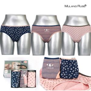 [물랑루즈] 피치 위생팬티(3매입)