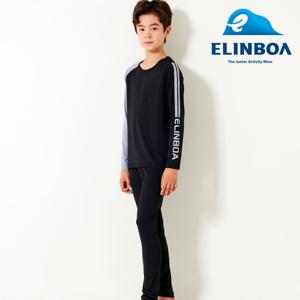 [엘인보아] 주니어 아스킨 기능성내의 라인블랙
