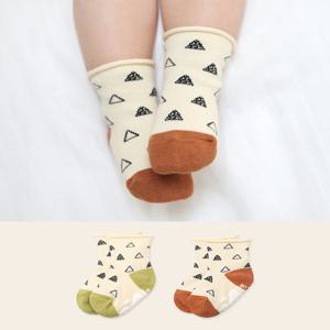 [하이베이비클럽] 세모돌돌이 양말 /유아양말/아기양말/돌돌이양