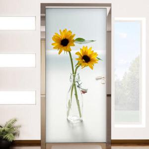 아트박스/꾸밈 ci812-풍수재물해바라기_현관문시트지