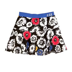 [ASK 주니어]여아 플라워 플레어 스커트(JU2SSK465FL/블랙)