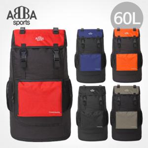 [ABBA] 아바 산악전문 보급형 등산배낭 60L 나물배낭 레인커버