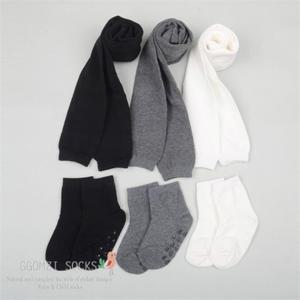 [꼼지]D무발 베이직타이즈+양말세트/유아/여아/어린이/니삭스/타이즈/무지타이즈/팬티스타킹