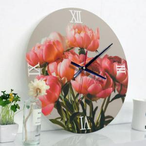 아트박스/꾸밈 ia391-풍수모란꽃_인테리어벽시계