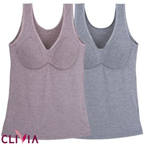 크리비아 쾌적한 아스킨원단 몰드 브라탑 clg4602