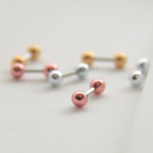 제이로렌 P00329 메탈볼 바벨 써지컬스틸 피어싱