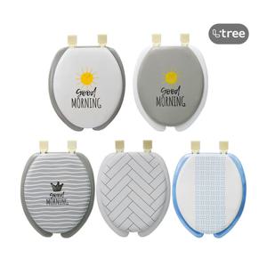 엘트리 중형 쿠션변기커버 U자형