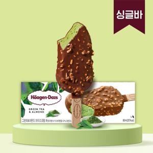 하겐다즈 아이스크림 스틱바 그린티앤아몬드