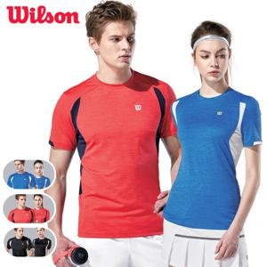 윌슨 반팔티셔츠 2367 2368 2369 테니스복 배드민턴복