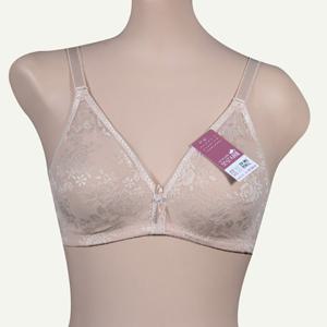 [쏘로사떼]장미무늬 망사덧댐 노와이어 B컵브라_1105-0126_SW