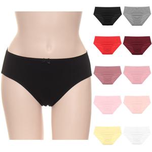 올리비아바비 여성 미디 면스판 요일/삼각팬티